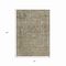 Homeroots 8' X 10' Pewter And Beige Abstract Washable Indoor Outdoor Area Rug 616019 - alternate 9