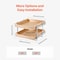 Vevor 2 Tier Pull Out Cabinet Organizer Soft Close Slide Out Wood Drawer 20"W x 21"D SKU-5 - alternate 3