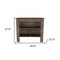 Homeroots Dark Brown and Brown 41in Kitchen Island With Storage 474092 - alternate 5