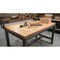 Amgood 30 in. x 48 in. x 1.5 in. Solid Maple Butcher Block Countertop AMG MWTT-3048T-Z - alternate 7