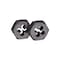 Century Drill & Tool 1/4-28  NF HEX DIE BULK 2PK 98202 - alternate 5