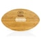 Picnic Time Family Of Brands NFL Green Bay Packers - Kickoff Football Cutting Board & Serving Tray 908-00-505-123-2 - alternate 1