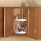 Knape & Vogt Lazy Susan, Polymer, White, 20 in W, 31.5 in H, 20 in L KV.PFN20STW - alternate 3