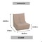 Deko Living Brown Outdoor Compressed Foam Chair COP30119LST - alternate 8