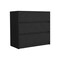 Homeroots 34" Black Three Drawer Dresser 544038 - alternate 8