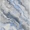 Homeroots 8' X 10' Blue And Silver Abstract Washable Indoor Outdoor Area Rug 618421 - alternate 7
