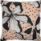 Homeroots 20" Beige and Black Tropical Throw Pillow With Embroidery 549406 - alternate 8