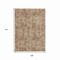 Homeroots 9' X 12' Beige And Copper Abstract Washable Indoor Outdoor Area Rug 615438 - alternate 7