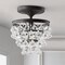 Jonathan Y Toronto 10" Metal/Crystal LED Flush Mount, Oil Rubbed Bronze JYL9028A - alternate 9