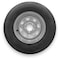 Rubbermaster - Steel Master ST185/80R13 8 Ply 5 On 4.5 Bolt, Silver Wheel Assemblies 599366SIL - alternate 1