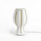 Jonathan Y Flower 13" Tropical Coastal Plant-Based PLA 3D Printed Dimmable LED Table Lamp, White USA1005B - alternate 8