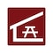 Sign Solutions Usa Picnic Shelter (Symbol), 30 in W x Square, Aluminum Sign DUS10DWT3030RS-039 - alternate 1