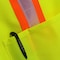2W International Hi-Vis Safety Vest S H Back, , Zipper 6 Pockets 8048-A S - alternate 5