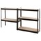 Unbranded L-Beam 34''x72''x14'' Black Steel 5-Tier Shelving UR341472BLK - alternate 4