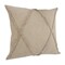 Homeroots Set of Two Taupe and Brown Diamond Cotton Throw Pillow With Fringes, 2PK 554572 - alternate 8