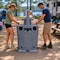 Koolmore 26.4 Gallon Double Mobile Hand Wash Station with Soap and Paper Towel Dispensers KM-PHWS-ST26 - alternate 11