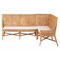 Bali & Pari Baako Bohemian Light Honey Rattan 2-Piece Dining Nook Bench Set 258-14180-14181-ZORO - alternate 9