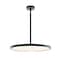Afx Edge Round - LED Pendant - 20in W - 120-277V - Black EGRP20LAJUDBK - alternate 1