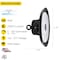 Nuwatt UFO LED High Bay Light 240W Warehouse LED Lighting, 0-10V, 120-277V, 5000K Daylight, 35000LM NW-UFO-240W-50K-BL - alternate 7