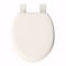 Jones Stephens Bone Soft Toilet Seat, Closed Front with Cover, QuicKlean Hinges, Round C3B5R201 - alternate 5