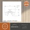 Vaxcel Estelle 3-Light 17 in W Polished Nickel Mid-Century Modern Sputnik Semi Flush Ceiling Fixture C0163R - alternate 8
