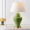 Jonathan Y Sagwa 33" Ceramic/Iron Modern Classic LED Table Lamp, Green JYL6618A - alternate 7
