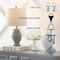 Jonathan Y Margie Wicker 20.5" Bohemian Rustic Iron LED Table Lamp, Green, 2PK JYL4041C-SET2 - alternate 9