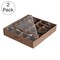 Everyday Home Under Bed Shoe Storage  Set of 2 Shoe Organizers with Clear Plastic Zippered Cover SH-BUND158 - alternate 1