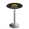 Holland Bar Stool Co 42" Stainless Steel U.S. Army Pub Table, 36" dia. Top L214S4236Army - alternate 1