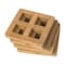 Homeroots set of four 3.00in Square Wood Coaster 478235 - alternate 3