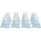 Genuine Joe Finishing Loop Mophead - Medium - Hygrade Rayon - Blue Stripes, 12PK GJOMBW1BCT - alternate 1