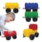 Biggo Jumbo Train Blocks Building Set Assorted 207479 - alternate 5
