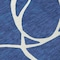 Homeroots 9' X 12' Navy Blue And Ivory Abstract Washable Indoor Outdoor Area Rug 597497 - alternate 8
