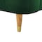 Homeroots Hunter Green Solid Wood King Tufted Upholstered Velvet Bed Frame 544853 - alternate 8