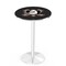 Holland Bar Stool Co 42" Chrome Anaheim Ducks Pub Table, 36" dia. Top L214C4236AnaDks - alternate 1