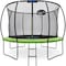 Campior 12ft Pumpkin Trampoline with Luxury Ladder, Basketball Hoop, Inner Enclosure, Safe, Durable Fun RMTRMP127GRN - alternate 1