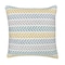 Homeroots Set of Four 18" X 18" Yellow Beach Chevron Cotton Zippered Pillow, 4PK 535275 - alternate 4
