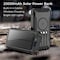 Alpha Digital Power Bank- 20,000mAh, Solar, 4 Cables, Wireless Charging - Black ZL808-BK - alternate 7