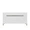 James Martin Vanities Chicago 60in Single Vanity, Glossy White, w/ 3 CM Parisien Bleu Silestone Top 503-V60S-GW-3PBL - alternate 9