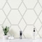 Msi White And Gray Hive Pattern Sample Matte Porcelain Floor And Wall tile ZOR-MD-0579-SAM - alternate 17