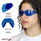 Bison Life Keystone, Safety Glasses, Anti-Scratch, Blue & Black Lens, Frameless, 12 PK BL-KSSG1-CLCT-BLBK-12 - alternate 9