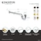 Kingston Brass 1-1/4 in. P-Trap with Bell Flange, 24 in. Length, 18 Gauge, Polished Nickel CC7186 - alternate 2