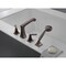 Delta Faucet Tub With Hand Shower Trim, 4, Venetian Bronze T4764-RB - alternate 4