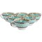 Meritage Otis 6 Piece 27 Ounce Stoneware Soup Bowl with Handle Set in Turquoise 117504.01 - alternate 1