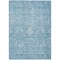 Homeroots 9' X 12' Sky Blue And Ivory Damask Washable Indoor Outdoor Area Rug 603363 - alternate 7