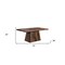 Homeroots 75" Brown Solid Wood Pedestal Base Dining Table 565232 - alternate 14