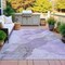 Homeroots 9' X 12' Lavender And Gray Abstract Washable Indoor Outdoor Area Rug 631837 - alternate 8
