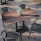 Flash Furniture TopGuard 30" x 48" Dark Brown Outdoor Tabletop with Seamless Surface Technology ST-RT30X48INB-1-M-3A-W-BR-GG - alternate 8