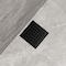 Vigo Elan Square Shower Drain in Matte Black VG07004MB - alternate 6