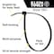 Klein Tools Cable Tie, 11-1/2 in L, 2-3/4 in Max Bundle Dia., Black, Nylon, 50 lb Strength 450-210 - alternate 13